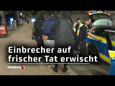 Bei Einbruch auf Optiker: Mutmaßliche Täter werden auf frischer Tat ertappt