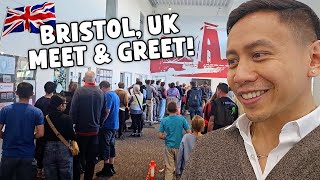 My Memorable Meet & Greet in the UK (Day 1 - Bristol, England) 🇬🇧 | Vlog #1834 