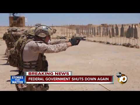 Federal government shuts down for a second time in 2018