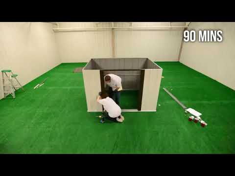 Arrow Shed Assembly Time Lapse Video - ShedsDirect.com