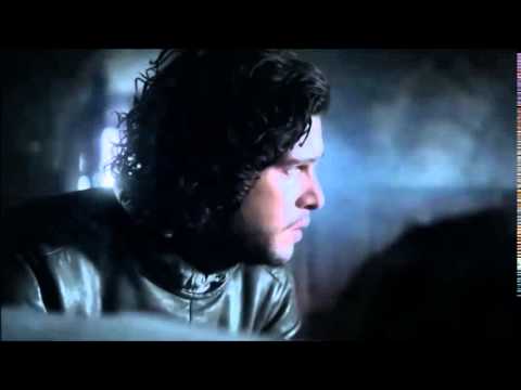 Jon Snow says goodbye to Bran