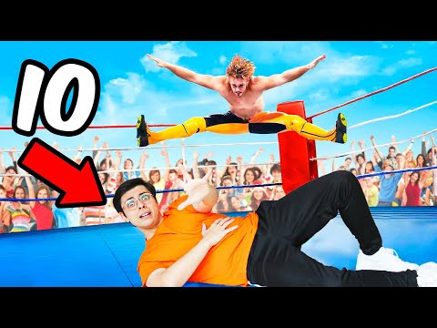 Mi Sono Allenato Come un Wrestler per Entrare in WWE 👊🏻