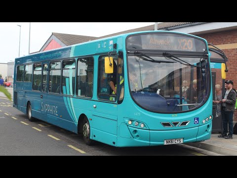 RARE A1 THRASH | Route X20: 1479/NK61CYS - VDL SB200 Wright Pulsar 2