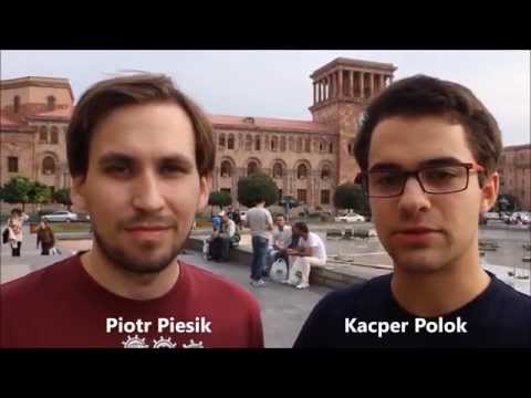 Zaproszenie z Armenii na AMPy w Szachach - Piotr Piesik i Kacper Polok