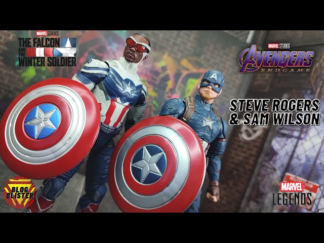 Vídeo relacionado con Hasbro F5880 MMarvel Legends Series, Captain America y Steve Rogers, Figuras, 7 accesorios, Multicolor, 15 centimeters