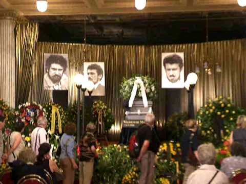 Waldemar Matuška-poslední sbohem, Funeral