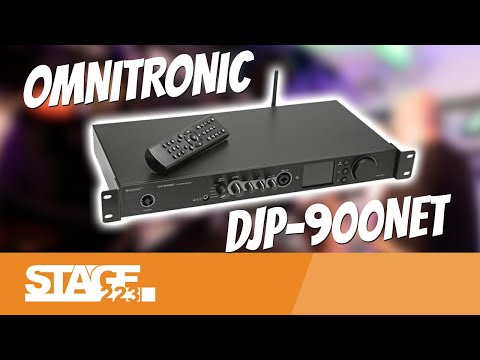 Omnitronic DJP-900 NET | Class-D Verstärker mit Internetradio