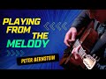 Peter Bernstein: playing "from the melody" (2015)