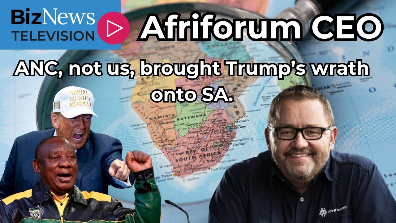 Afriforum - ANC, not us, brought Trump’s wrath onto SA. For once, Cyril, accept responsibility