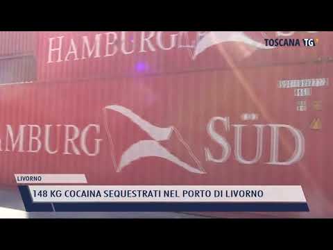 2022-03-11 LIVORNO - 148 KG COCAINA SEQUESTRATI NEL PORTO DI LIVORNO