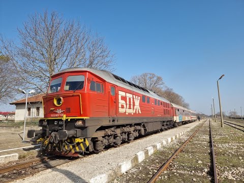 Cab Ride Bulgaria: Line 28 Povelyanovo - Kardam with BDZ-PP Ludmilla 07