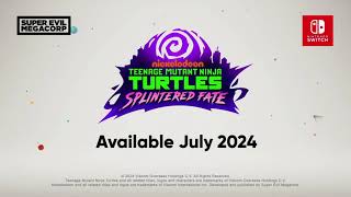 Teenage Mutant Ninja Turtles: Splintered Fate - Switch Reveal Trailer (Indie World)