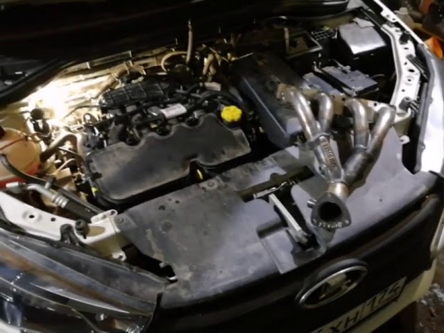 Как Снять Выпускной Коллектор Лада Веста