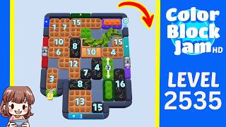 Solution du Niveau 2535 de Color Block Jam