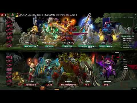 DOTA 2 T1 VS NIGMA GALAXY SEA