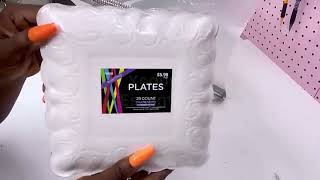 I PUT THESE UP ON THE CEILING DOLLAR TREE FOLDED Chopping MAT DIY IDEA!