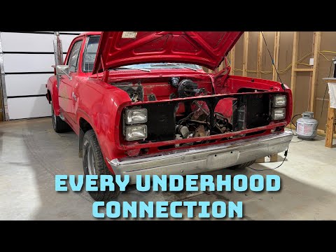 Cracking the Hood on the Little Red Express Truck #mopar #truck #360 