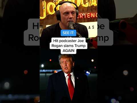 SEE IT: Joe Rogan slams Trump AGAIN