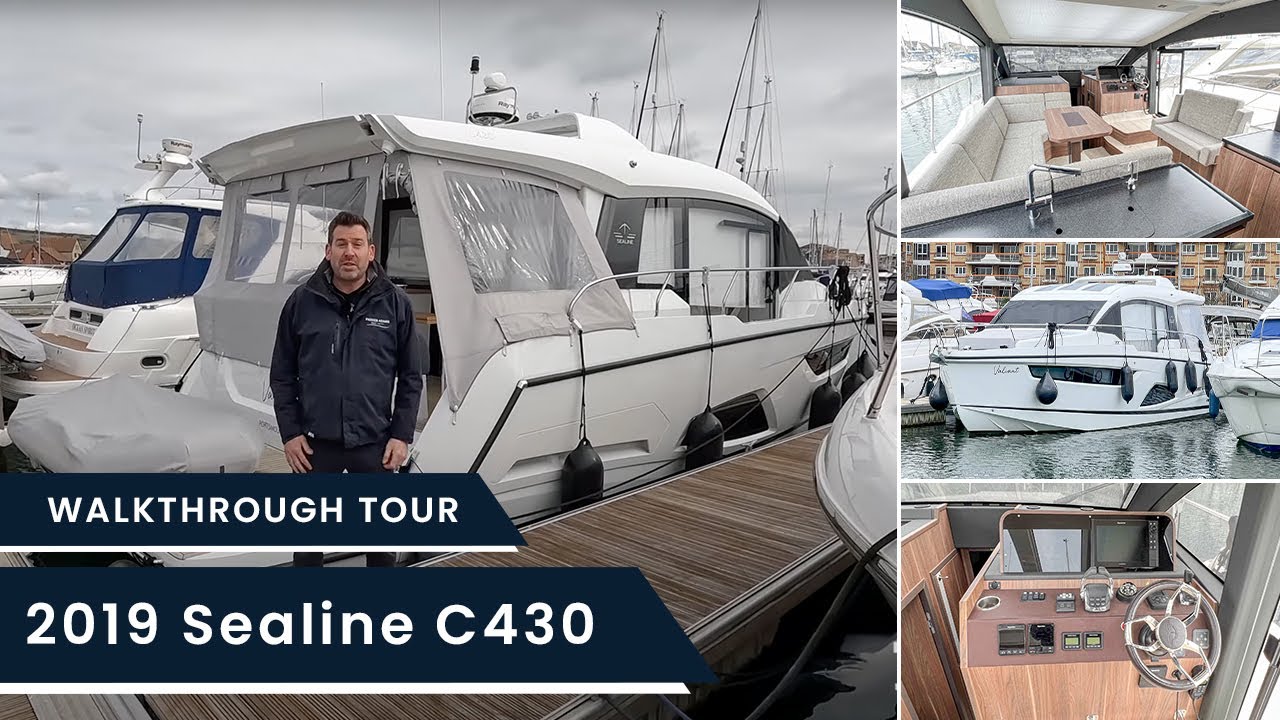 Sealine C430 - A very special boat packed with features and feels NEW!