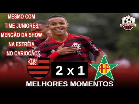 SHOW DO MENGÃO NA ESTREIA! | Flamengo 2x1 Portuguesa RJ | Cariocão | MELHORES MOMENTOS | FUTEBOL