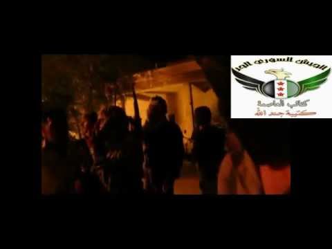 جولة برفقة كتيبة جند الله بعد اقتحامهم ثكنة محي الدين الرملي في بلدة الست زينب في ريف دمشق