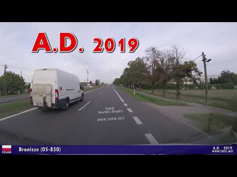 Bronisze (05-850) - POLAND DASHCAM 2019 Road Trip WWW.TOFIL.NET