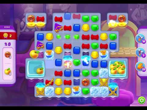 HomeScapes Level 3066 no boosters (18 moves)