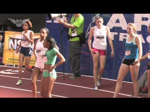 Girls 60m Hurdles Semi Heat 3 - New Balance Nationals Indoor 2013