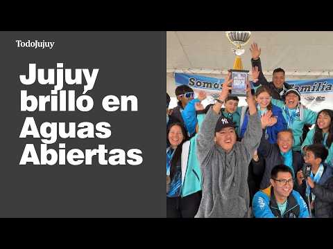 Aguas Abiertas: Jujuy ganó la Copa al mejor equipo en Termas de Río Hondo
