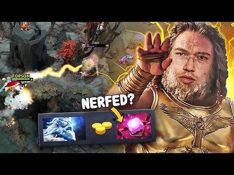 This ITEM maybe NERFED but Topson isn't...