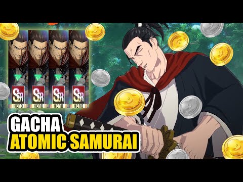 Gacha ALL IN Atomic Samurai Sampai Dapat! | One Punch Man World