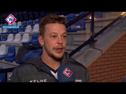 Reactie Quick Boys-speler Philippe den Hartog na de nederlaag tegen Capelle