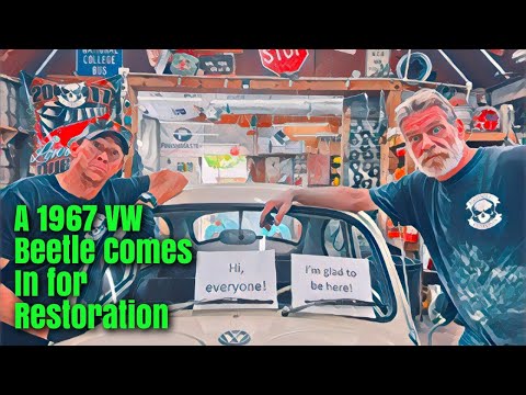 A 1967 VW Beetle Comes In for Restoration #vw #beetle #vwrestoration S9E42
