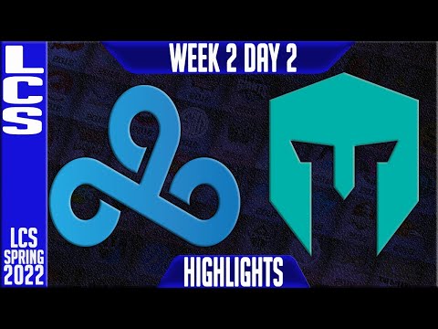 C9 vs IMT Highlights | LCS Spring 2022 W2D2 | Cloud9 vs Immortals
