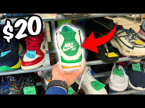 They Were Just Sitting At The Thrift Store... $20 Sneaker Collection