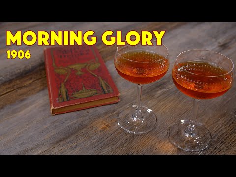 1906 Morning Glory Cocktail From Louis’ Mixed Drinks - Cocktails After Dark - Whiskey Cocktails