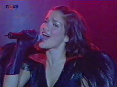 Natalia Oreiro en vivo en Praga, la República Checa 19.03.2001