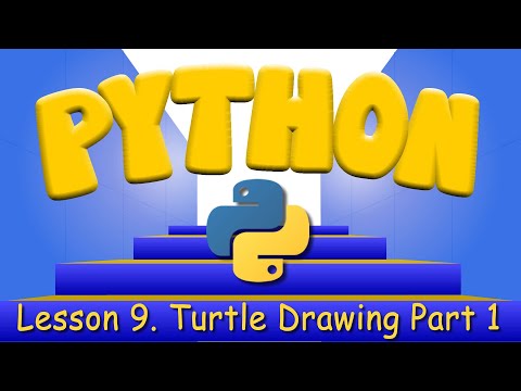 Learn Python Programming 9 Drawing with Turtle Part 1 - Mind Luster