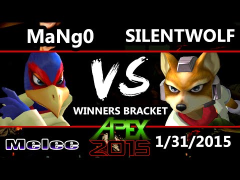 Apex 2015 - Mango (Falco) Vs. Silent Wolf (Fox) - Winners Round 2 - SSBM