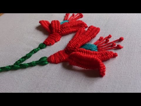Hand embroidery designs.Hand embroidery tutorial-woven picot stitch flowers-leisha's galaxy.
