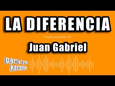 La Diferencia - Pistas De Juan Gabriel