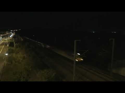 (HD) DB Cargo 92036 + 66001 Drag brand new 745006 across the Medway Bridge - 16/10/19