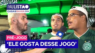 TORCIDA DO GUARANI PEDE QUE 'CARRASCO' DO CORINTHIANS ENFRENTE O SANTOS!