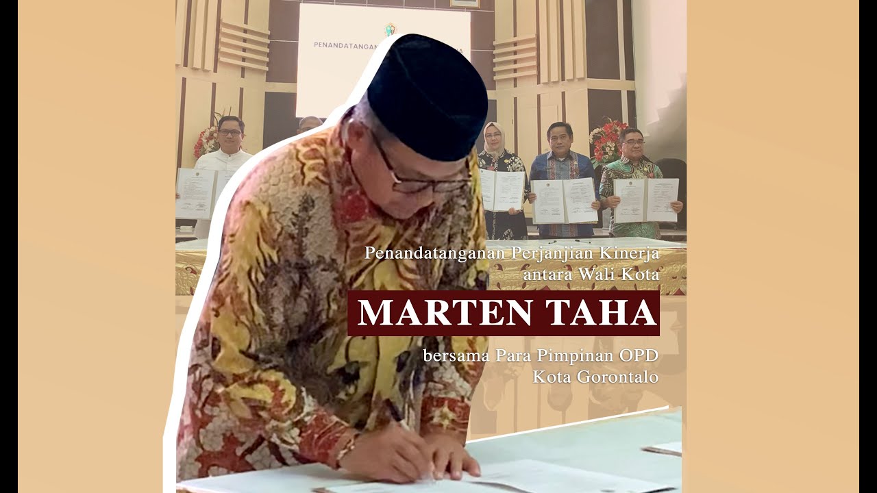 Ini Pesan Marten Taha Pada Rapat Kerja Pemerintah Kota Gorontalo