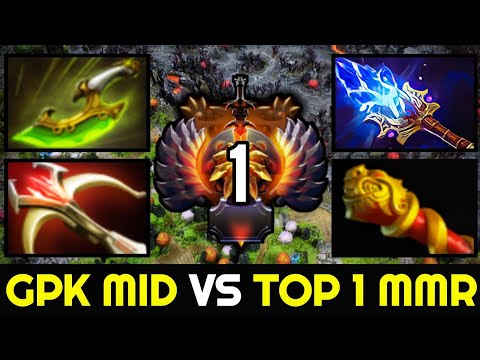 GPK Mid vs TOP 1 MMR — Swift Blink & Scepter Templar Assassin
