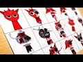 Drawing Incredibox Sprunki Phase 1 To Phase 12 Raddy Sprunki Mix