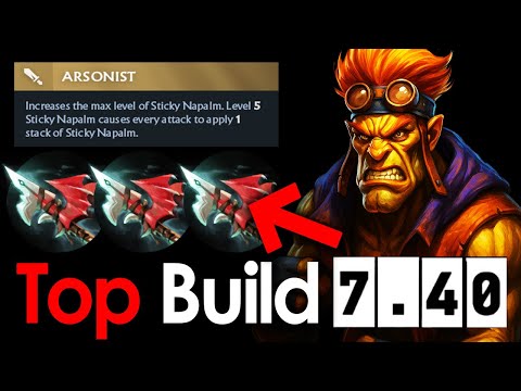 NEW Patch 7.40 Batrider Mid — Immortal Hurricane Pike Domination