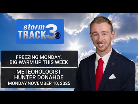 Old Man Winter grips the region Monday, grip lessens through the week