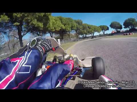 Onboard Rotax Senior Jesolo - Boldizsar Szabo