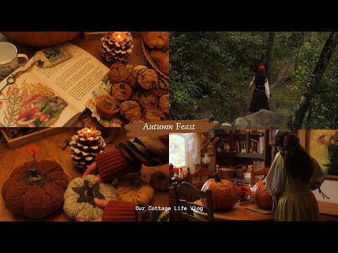 🍁Slow Autumn Days | Preparing an Autumn Feast|🍂🕯️